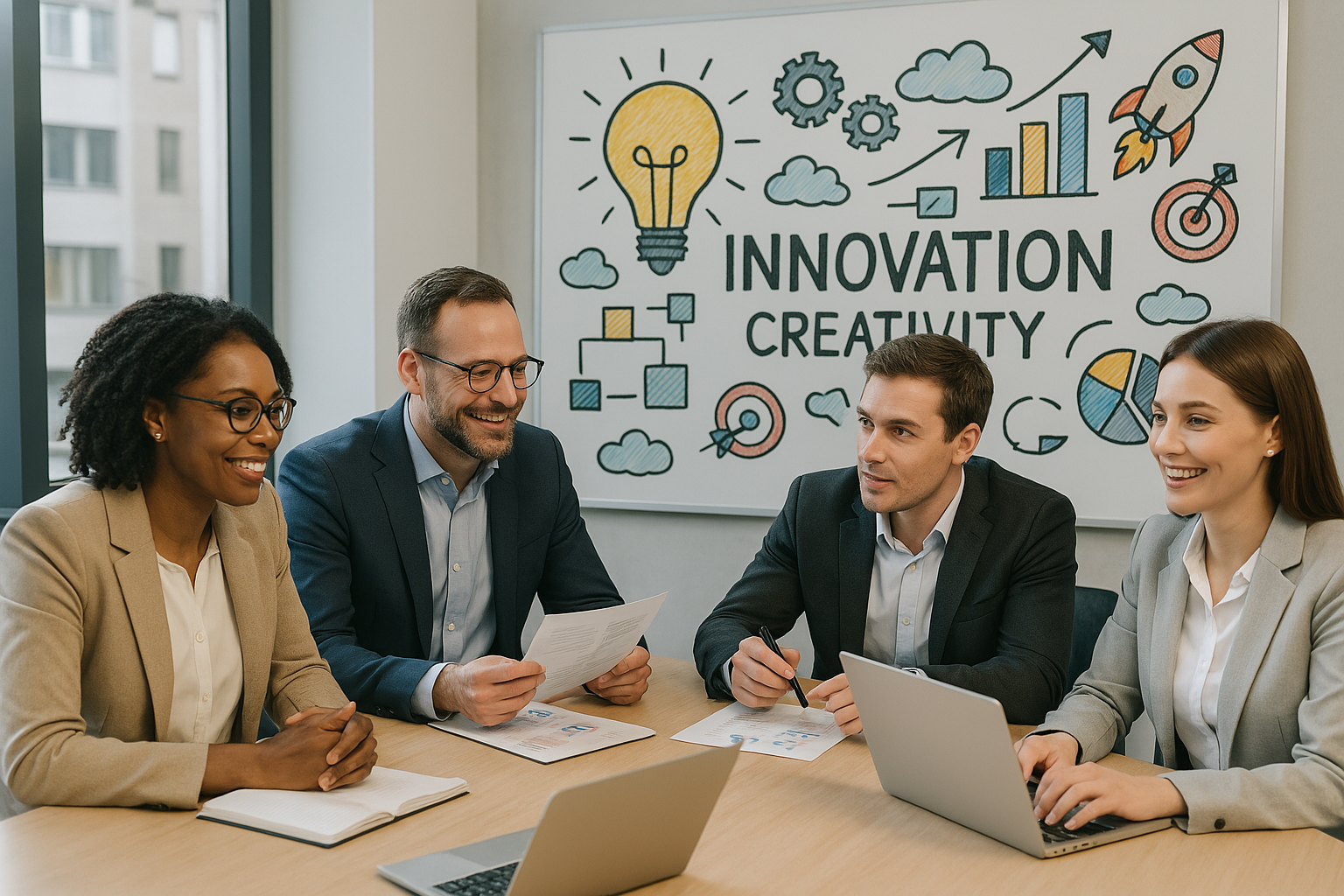 Ideas creativas y tecnología